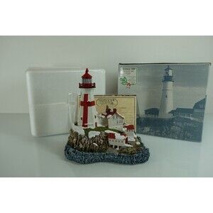 Harbour Lights Christmas 1999 East Quaddy Light, Canada with box and COA